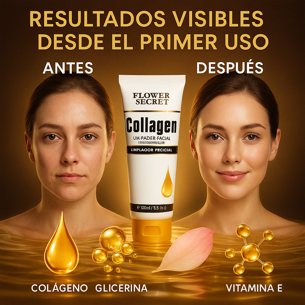 Elimina Arrugas La Con Crema Facial De Colágeno y Acido Hialurónico