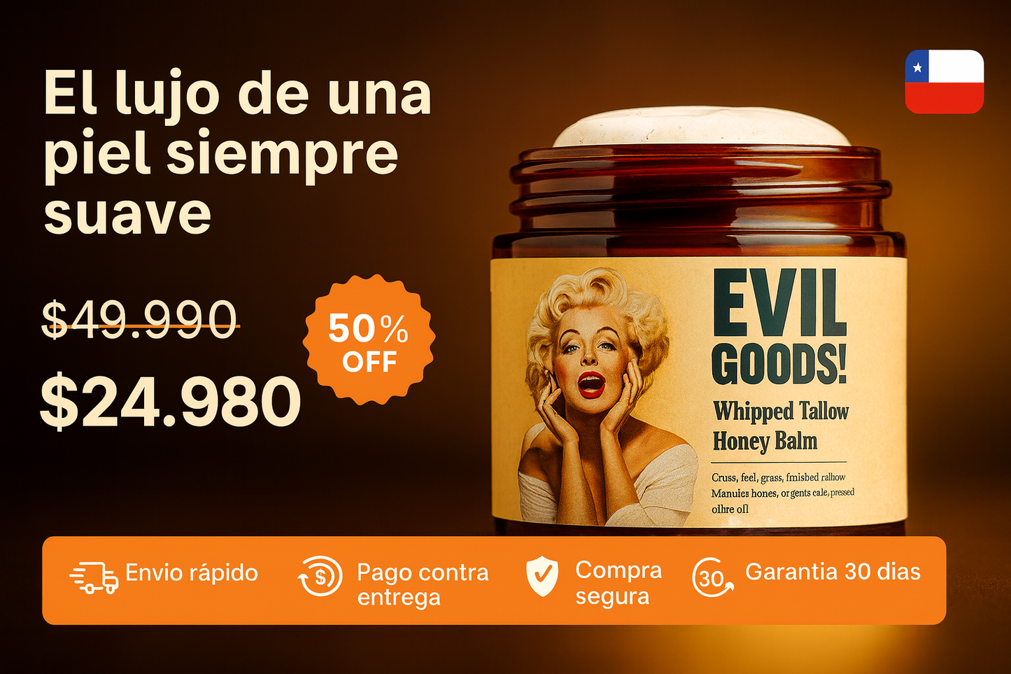 Evil Good Balsamo de ternera y miel